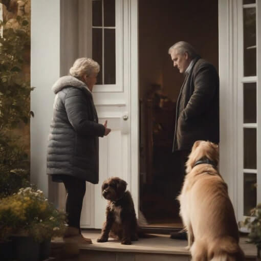 Neighbours complain about dog barking